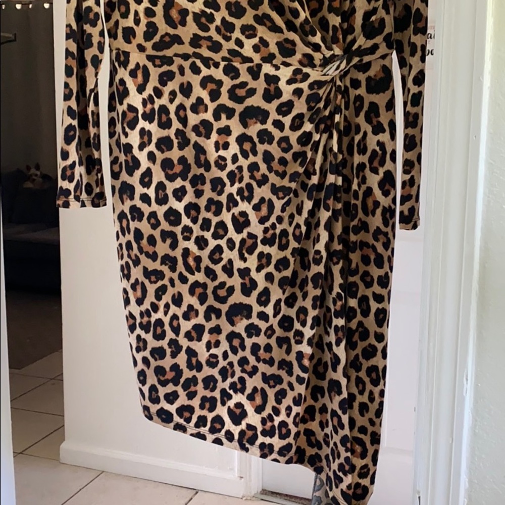 CHEETAH DRESS - Picture 2 of 5